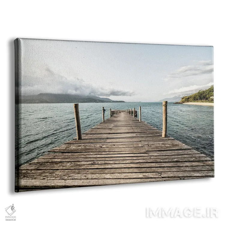 تابلو دکوراتیو جادوی ناشایست اثر گلاوکو منهالی - نمای پرسپکتیو محصول