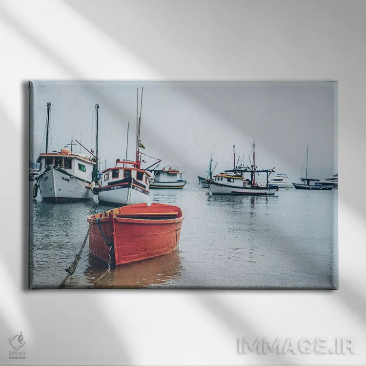 تابلو دکوراتیو دوزخی اثر گلاوکو منهالی - نمای روبهرو روی دیوار