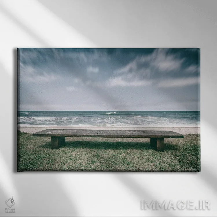 تابلو دکوراتیو دردسر لنگرانداز اثر گلاوکو منهالی - نمای روبهرو روی دیوار