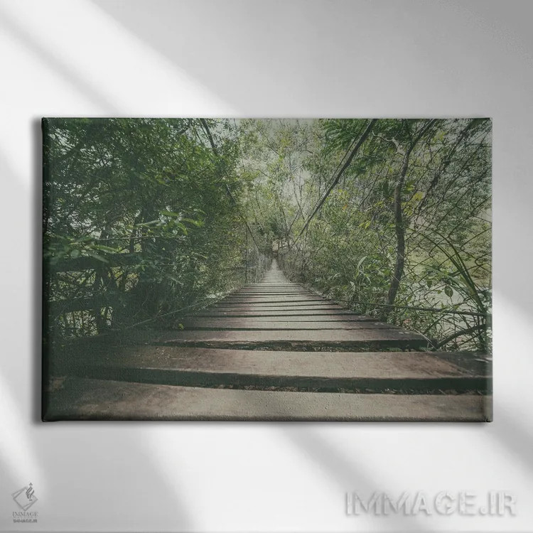 تابلو دکوراتیو سفر فریب اثر گلاوکو منهالی - نمای روبهرو روی دیوار