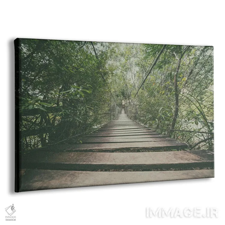 تابلو دکوراتیو سفر فریب اثر گلاوکو منهالی - نمای پرسپکتیو محصول