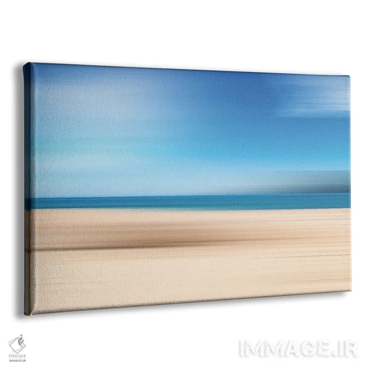 تابلو انتزاعی واحه مرموز اثر گلاوکو منهالی - نمای پرسپکتیو محصول