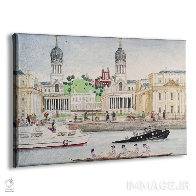 تابلو دکوراتیو گرینویچ اثر گیلیان لاوسون - نمای پرسپکتیو محصول