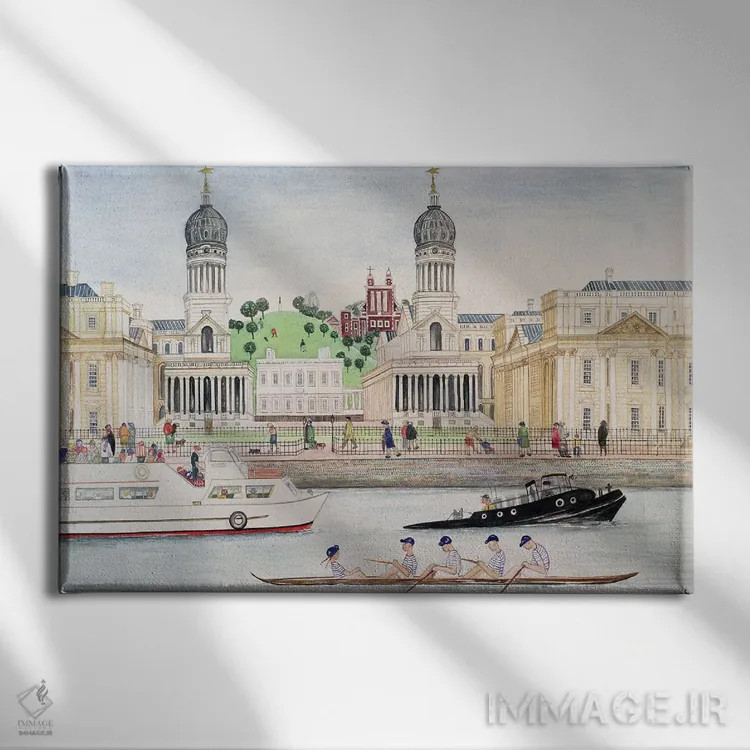 تابلو دکوراتیو گرینویچ اثر گیلیان لاوسون - نمای روبهرو روی دیوار