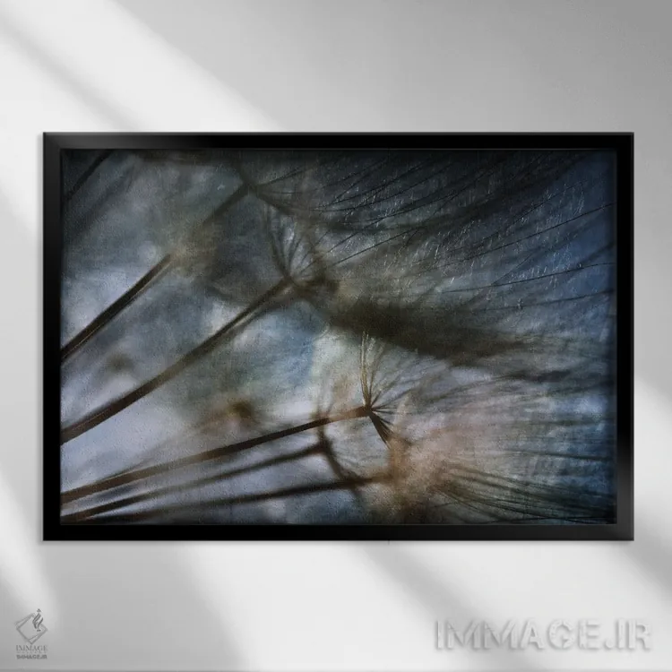 تابلو دکوراتیو بدون عنوان ۱ اثر آنتونیو گرامبونه - نمای قابدار مشکی