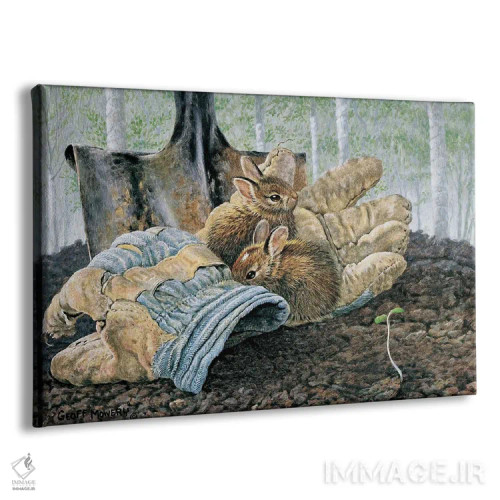 تابلو دکوراتیو در نهالستان اثر جف مووری - نمای پرسپکتیو محصول