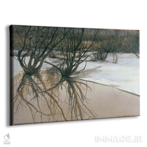 تابلو دکوراتیو اراضی باتلاقی اثر جف مووری - نمای پرسپکتیو محصول