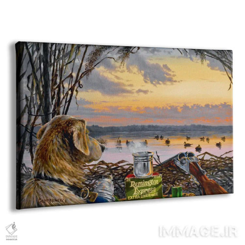 تابلو دکوراتیو نور نخستین اثر جف مووری - نمای پرسپکتیو محصول