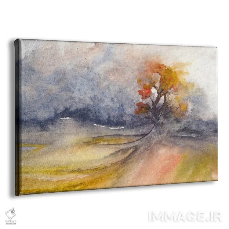 تابلو انتزاعی نقاشی منظره دوم اثر مارکو گونزالز - نمای پرسپکتیو محصول