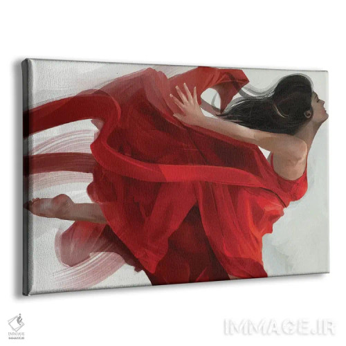 تابلو دکوراتیو رقص اثر استیو گود - نمای پرسپکتیو محصول