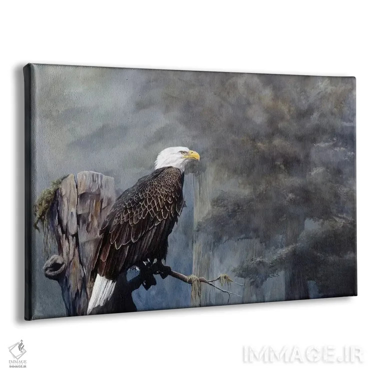 تابلو دکوراتیو مه آلود آزادی اثر استیو گود - نمای پرسپکتیو محصول