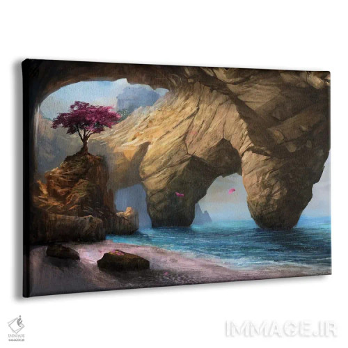 تابلو دکوراتیو شکنندگی زندگی اثر استیو گود - نمای پرسپکتیو محصول