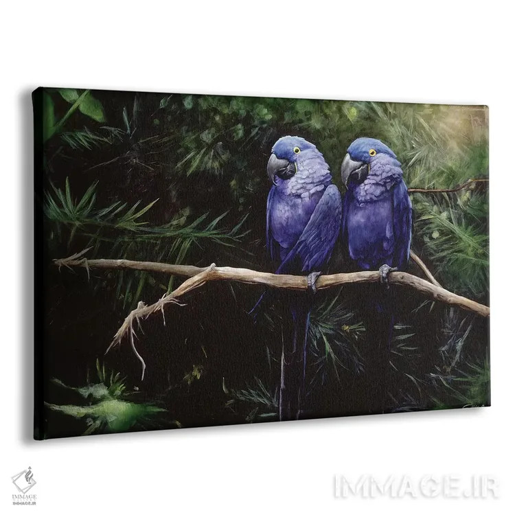 تابلو دکوراتیو دوقلوها اثر استیو گود - نمای پرسپکتیو محصول