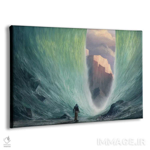 تابلو دکوراتیو نه با چشم اثر استیو گود - نمای پرسپکتیو محصول