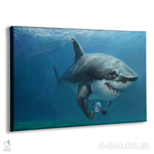 تابلو دکوراتیو بیایید غذا بخوریم اثر استیو گود - نمای پرسپکتیو محصول