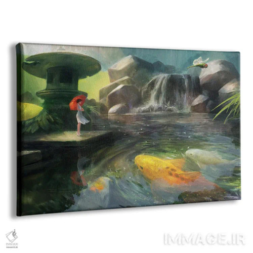 تابلو دکوراتیو کوی غول پیکر اثر استیو گود - نمای پرسپکتیو محصول