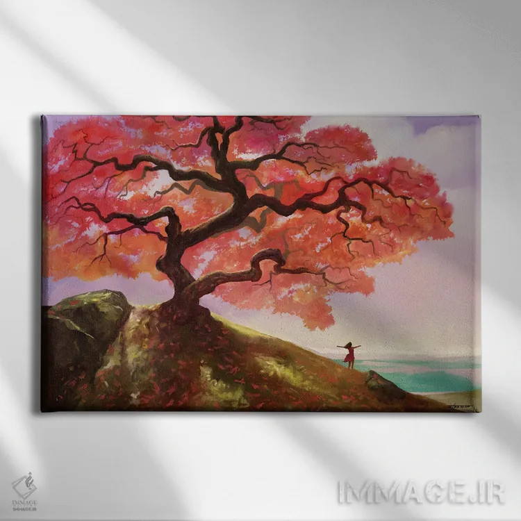 تابلو دکوراتیو امید اثر استیو گود - نمای روبهرو روی دیوار