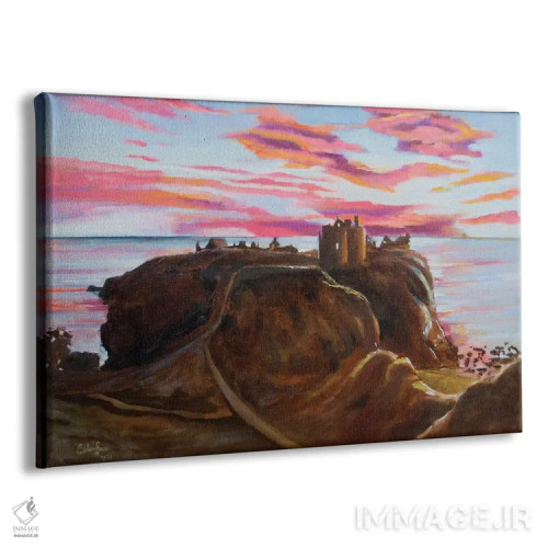 تابلو دکوراتیو قلعه دونتار اثر گوردون بروس - نمای پرسپکتیو محصول