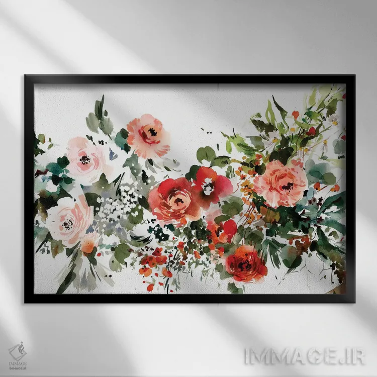 تابلو دکوراتیو همیشه با هم اثر گوشیا گرگورچیک - نمای قابدار مشکی