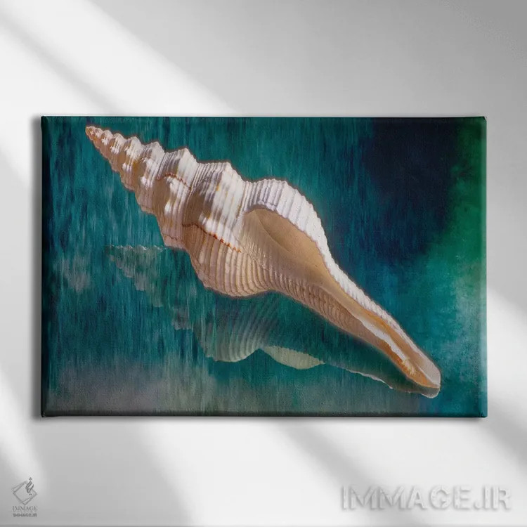 تابلو دکوراتیو رویاهای آبی III اثر جورج اوزه - نمای روبهرو روی دیوار