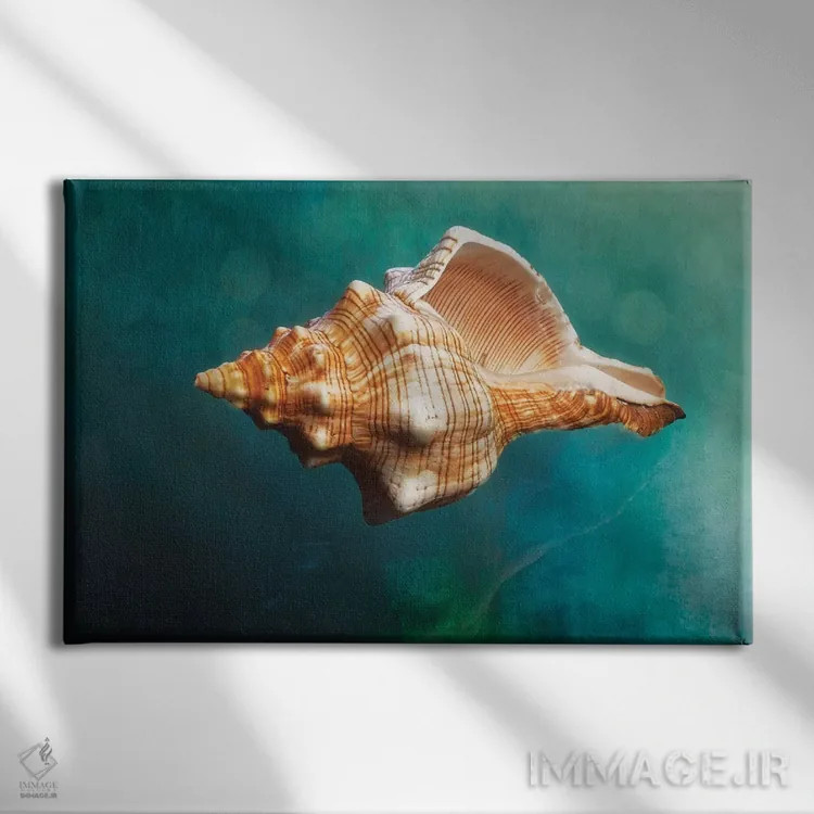 تابلو دکوراتیو رویاهای آبی V اثر جورج اوزه - نمای روبهرو روی دیوار