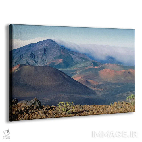 تابلو دکوراتیو آتشفشان های پارک ملی هالئاکالا، مائوئی، هاوایی اثر جورج اوزه - نمای پرسپکتیو محصول