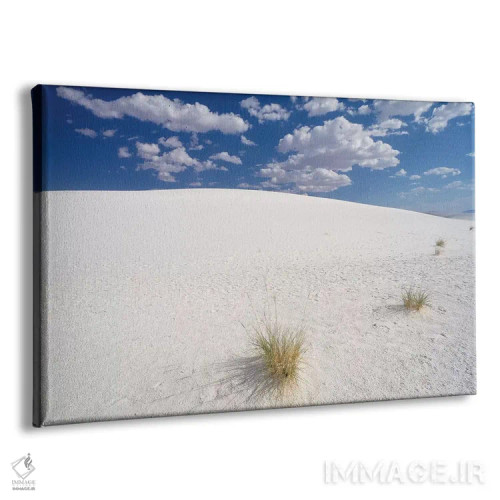 تابلو دکوراتیو تپه های شنی گچ سفید، یادبود ملی وایت سندز، نیومکزیکو اثر جورج اوزه - نمای پرسپکتیو محصول