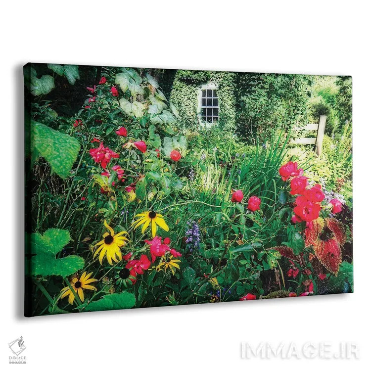 تابلو دکوراتیو باغ روستایی، فار هیلز، نیوجرسی اثر جورج اوزه - نمای پرسپکتیو محصول