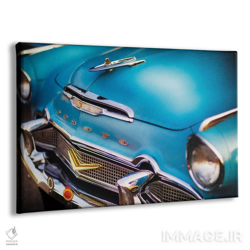 تابلو دکوراتیو نمای نزدیک جلو دسوتو فایردوم مدل ۱۹۵۶ اثر جورج اوزه - نمای پرسپکتیو محصول