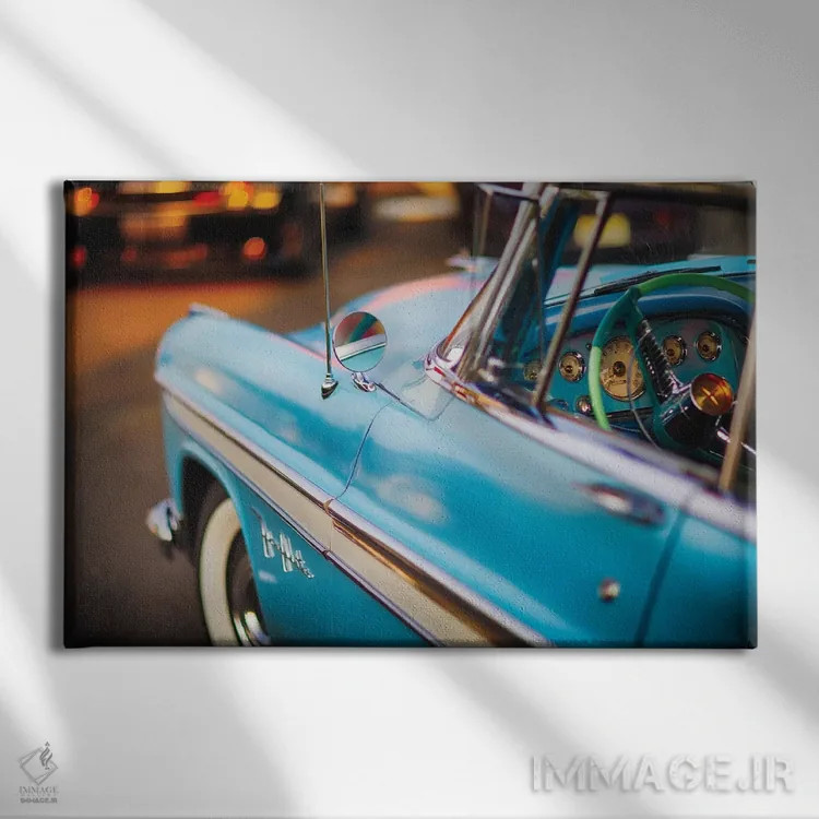 تابلو دکوراتیو گشت و گذار با دسوتو فایردوم من اثر جورج اوزه - نمای روبهرو روی دیوار