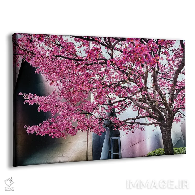 تابلو دکوراتیو بهار شهری اثر جورج اوزه - نمای پرسپکتیو محصول