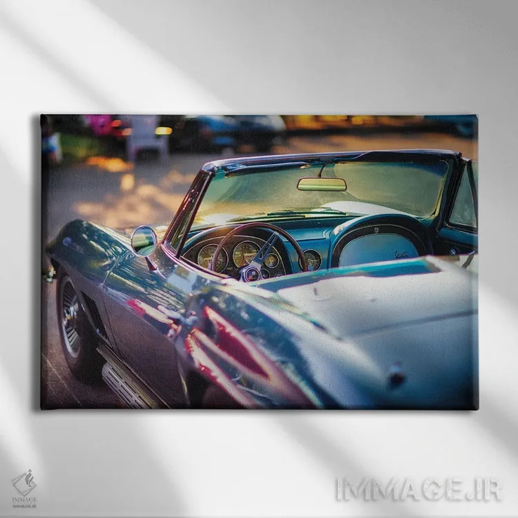 تابلو دکوراتیو کوروت کلاسیک آماده برای گردش اثر جورج اوزه - نمای روبهرو روی دیوار