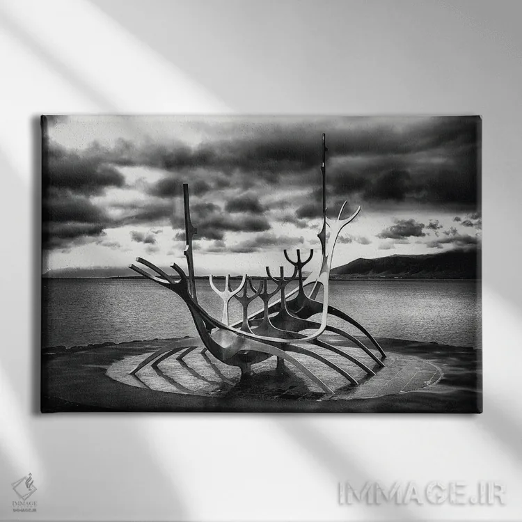 تابلو دکوراتیو سولفارید اثر جورج اوزه - نمای روبهرو روی دیوار