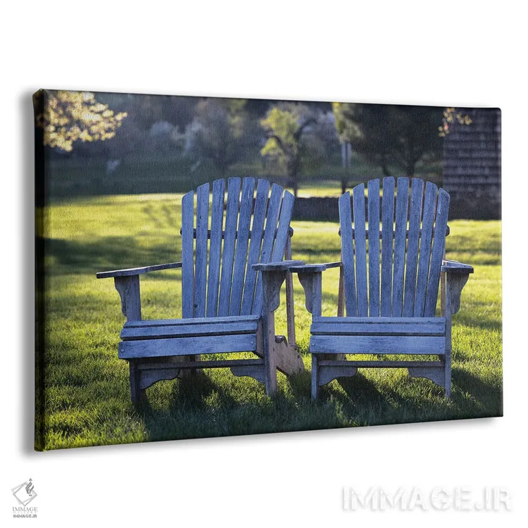 تابلو دکوراتیو سکوت بعدازظهر بهاری اثر جورج اوزه - نمای پرسپکتیو محصول