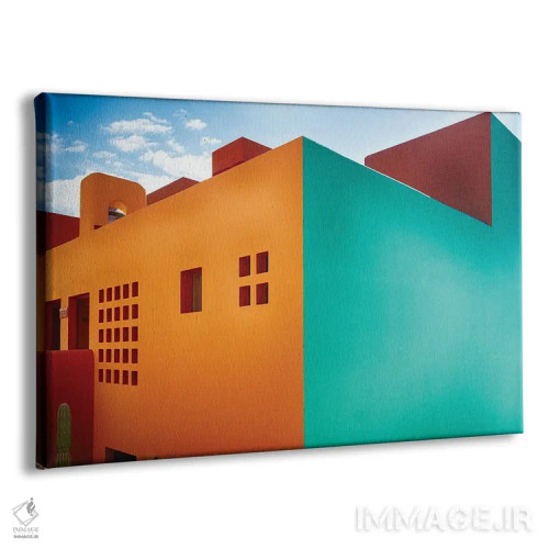 تابلو دکوراتیو رنگ های برجسته و شکل های ساده، کابو سان لوکاس، مکزیک اثر جورج اوزه - نمای پرسپکتیو محصول