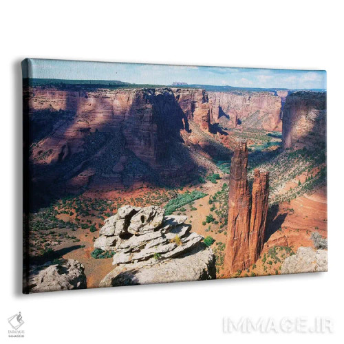 تابلو دکوراتیو نمای بالا از تنگه، کنیون د شی در اسپایدر راک، آریزونا اثر جورج اوزه - نمای پرسپکتیو محصول