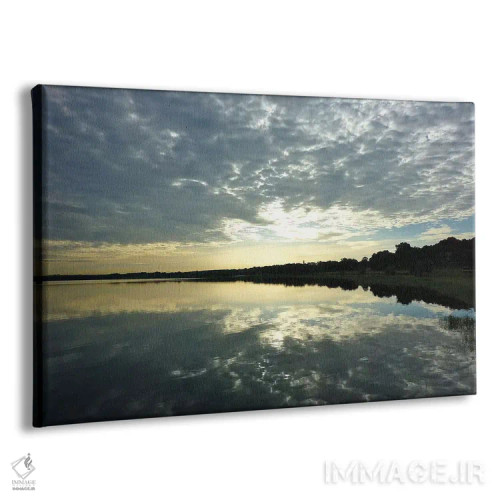 تابلو دکوراتیو بازتاب های آسمان اثر گیل پک - نمای پرسپکتیو محصول