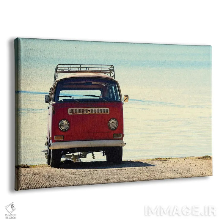 تابلو دکوراتیو سواری ساحلی اثر گیل پک - نمای پرسپکتیو محصول