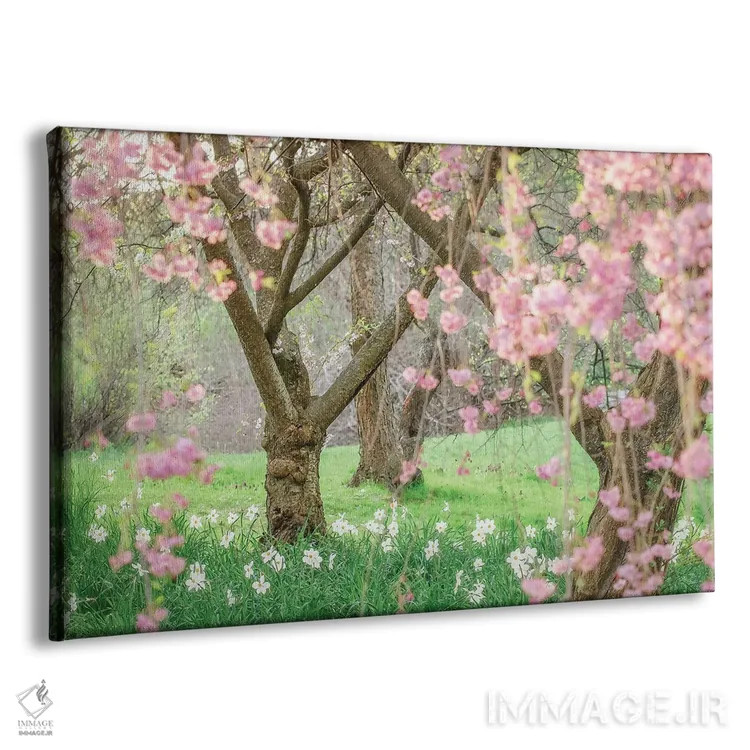 تابلو دکوراتیو درخت گیلاس بهاری افسانه ای اثر کری ان گریپو-پایک - نمای پرسپکتیو محصول