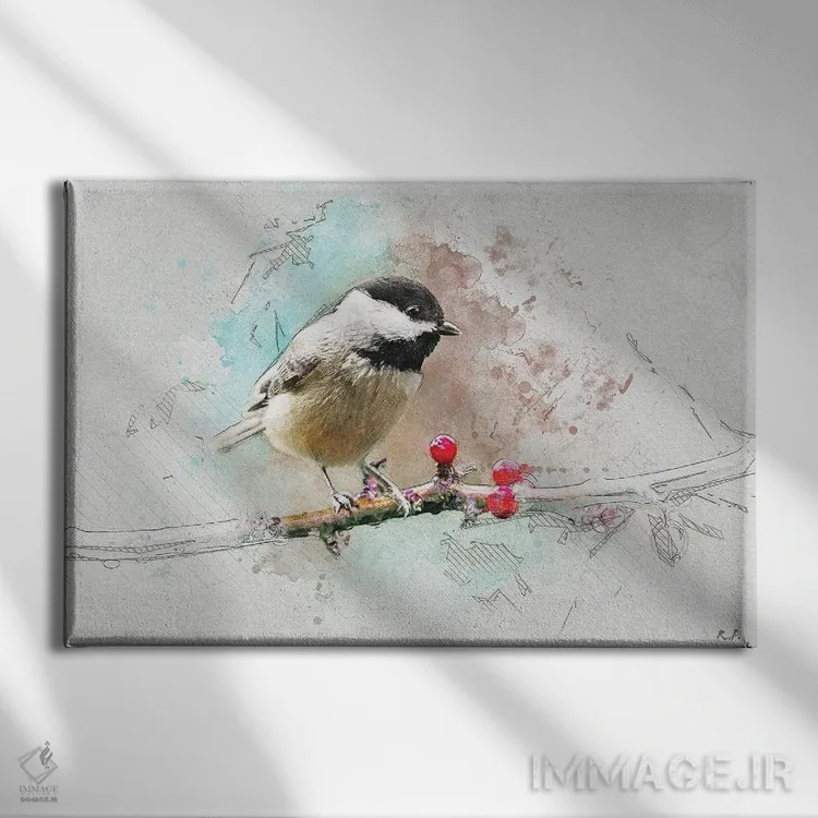 تابلو دکوراتیو کاسکوک اثر راب فرانسیس - نمای روبهرو روی دیوار