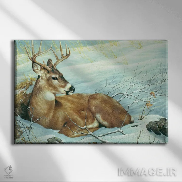 تابلو دکوراتیو خواب نیمروز اثر گرگ جوردانو - نمای روبهرو روی دیوار