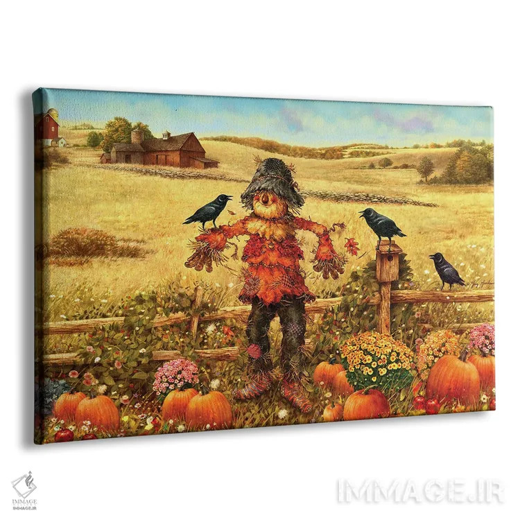 تابلو دکوراتیو مترسک اثر گرگ جوردانو - نمای پرسپکتیو محصول