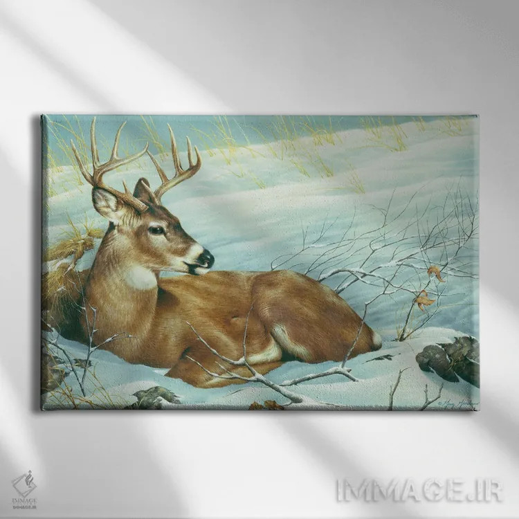 تابلو دکوراتیو خواب نیمروز اثر گرگ جوردانو - نمای روبهرو روی دیوار