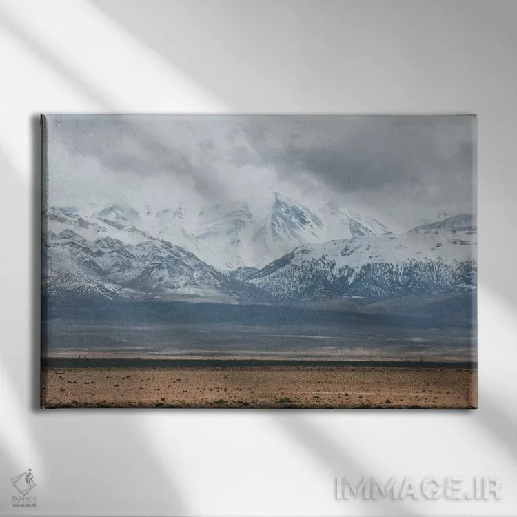 تابلو دکوراتیو کوه های اطلس، مراکش اثر لوک آنتونی گرم - نمای روبهرو روی دیوار