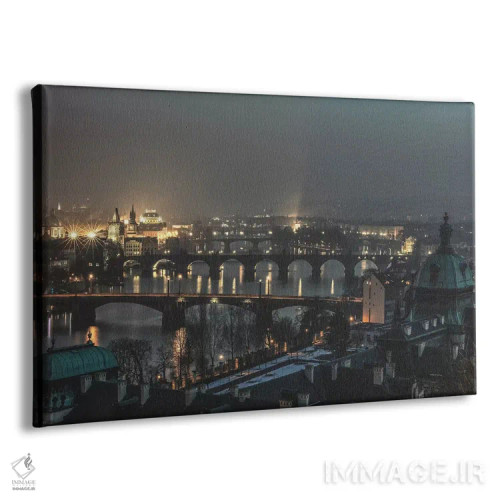 تابلو دکوراتیو پراگ، جمهوری چک I اثر لوک آنتونی گرم - نمای پرسپکتیو محصول