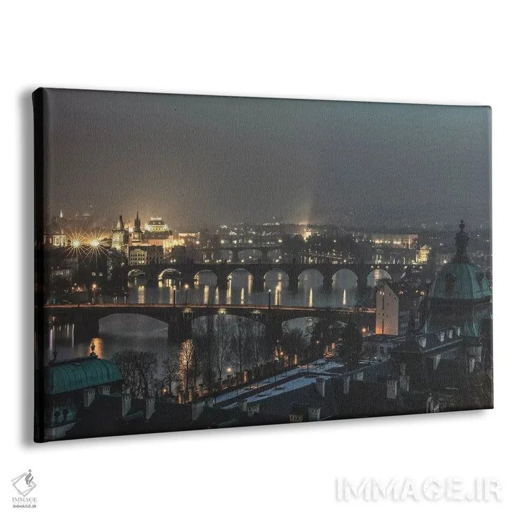 تابلو دکوراتیو پراگ، جمهوری چک I اثر لوک آنتونی گرم - نمای پرسپکتیو محصول