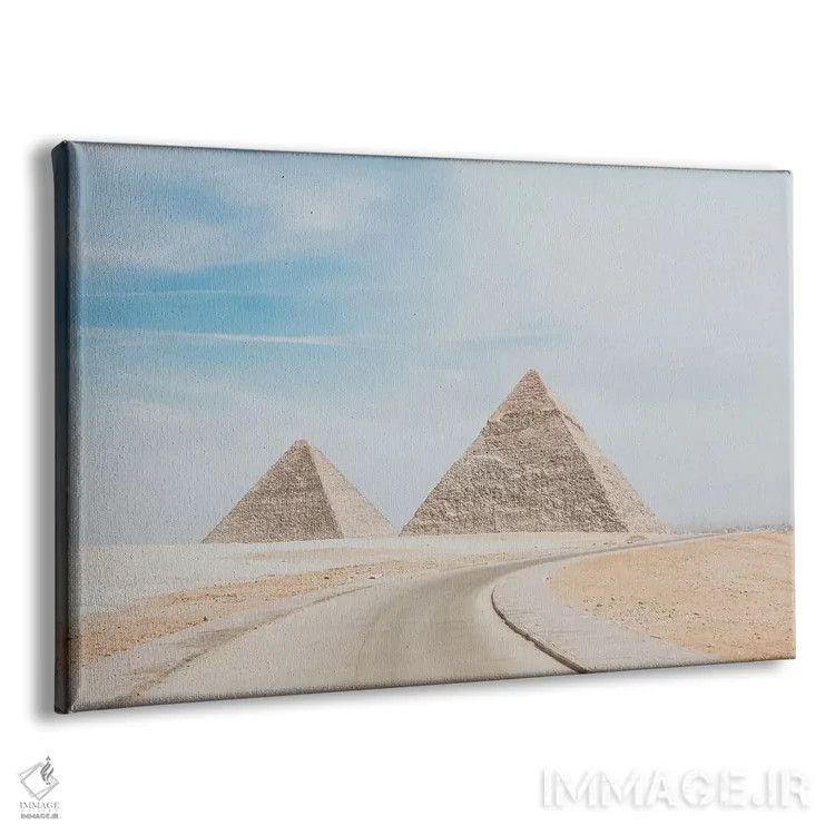 تابلو دکوراتیو اهرام مصر اثر لوک آنتونی گرم - نمای پرسپکتیو محصول