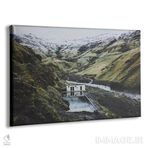 تابلو دکوراتیو سلجاوالالاگ، ایسلند اثر لوک آنتونی گرم - نمای پرسپکتیو محصول