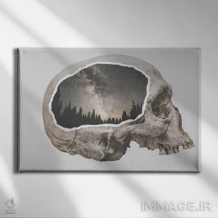 تابلو دکوراتیو در دل طبیعت I اثر لوک آنتونی گرم - نمای روبهرو روی دیوار