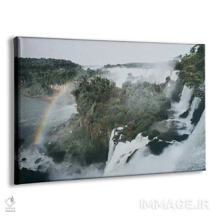تابلو دکوراتیو آبشار ایگواسو، آرژانتین II اثر لوک آنتونی گرم - نمای پرسپکتیو محصول